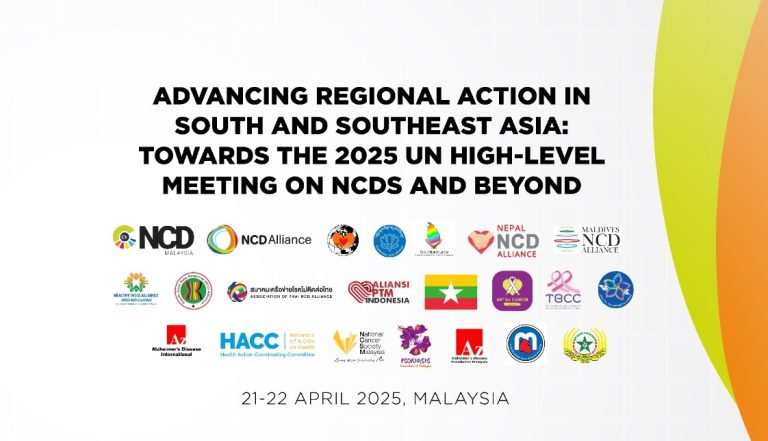 Advancing regional action in south and southeast asia :  Towards the 2025 UN high-level meeting on NCDs and beyond